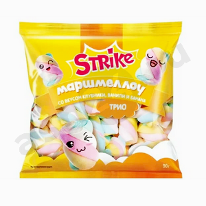 Сладости Маршмеллоу STRIKE трио 90г
