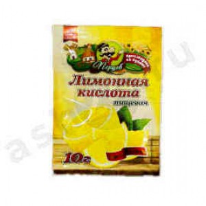Бакалея Приправа ПЕРЦОВ лимонная кислота 10г