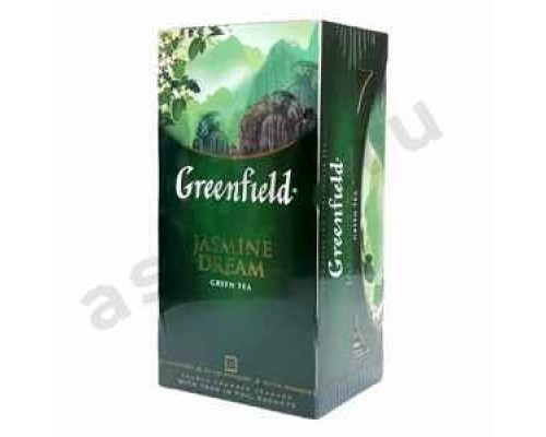 Чай GREENFIELD зеленый жасмин 25пак