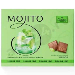 Сладости Конфеты COUTURIES MOJITO 130г коробка