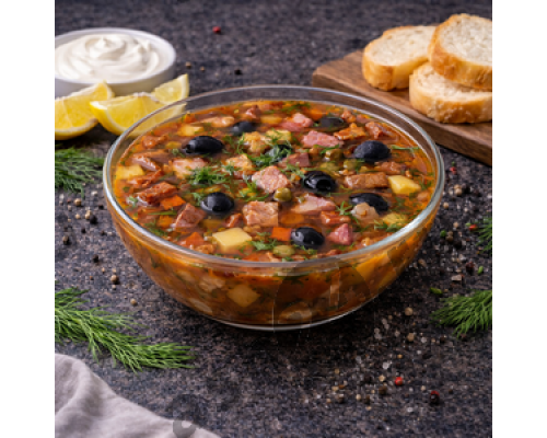 Первые блюда Суп солянка (300г)