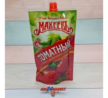 Кетчуп МАХЕЕВЬ томатный 260г м/у