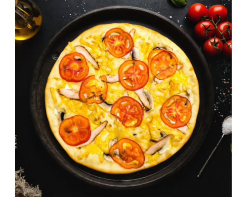 Пицца Курица помидор грибы 30см