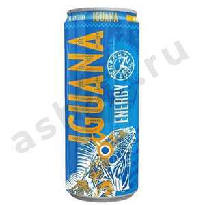 Напитки Энергетик IGUANA манго 0,45л ж/б