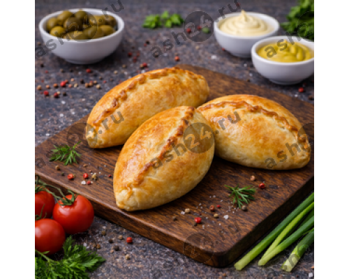 Выпечка Пирожок печеный капуста