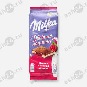 Шоколад МИЛКА малина и нежная начинка 80г