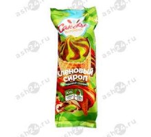Мороженое САКСКОЕ кленовый сироп рожок 125г (0064)