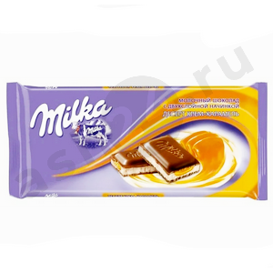 Сладости Шоколад МИЛКА crema caramel 100г