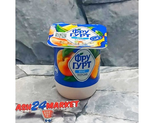 Йогурт ФРУГУРТ персик 2,5% 115г