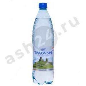 Напитки Минеральная вода ЦАГВЕРИ газ 1л пэт (0035)