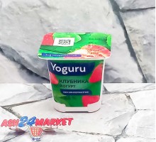 Йогурт YOGURU клубника 2,5% 125г стакан