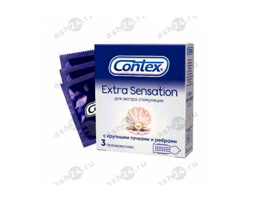 Презервативы CONTEX extra sensation (6138)
