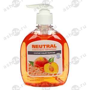 Мыло жидкое НЕЙТРАЛЬНОЕ солнечный персик 300мл
