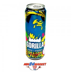 Напитки Энергетик GORILLA dragon fruit 0,5л ж/б (1224)