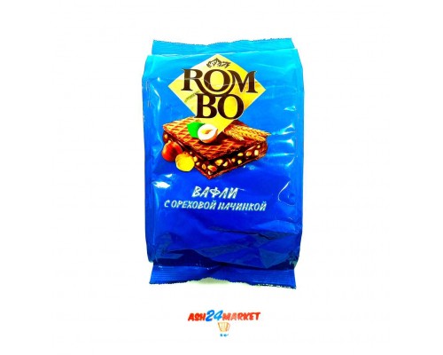 Вафли ореховые ROMBO 200г