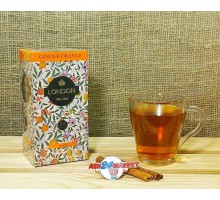 Чай LONDON GINGER-ORANGE черный со вкусом имбиря и апельсина 25пак