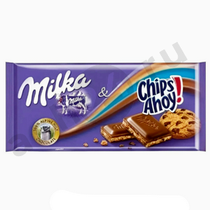 Сладости Шоколад МИЛКА chips ahoy 100г