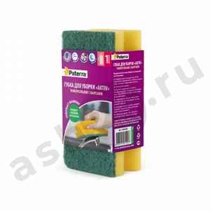 Губка для мытья PATERRA для уборки 1шт