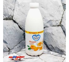 Йогурт ДЛЯ ВСЕЙ СЕМЬИ абрикос 1% 900г бутылка