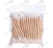 Ватные палочки деревянные 100PCS