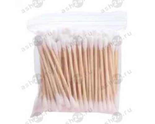 Ватные палочки деревянные 100PCS