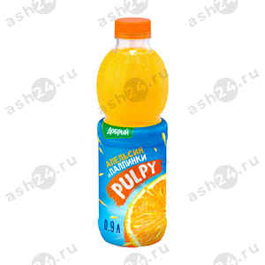 Напитки Сок ПАЛПИ апельсин 0,9л бутылка