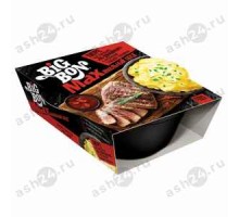 Лапша БИГ БОН тушеная говядина, зелень и пряности 110г