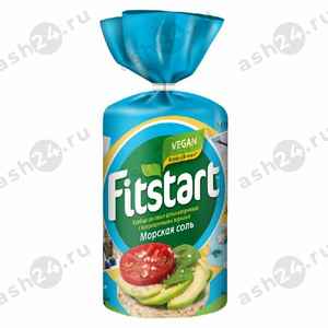 Хлебобулочные Хлебцы FITSTART морская соль 100г
