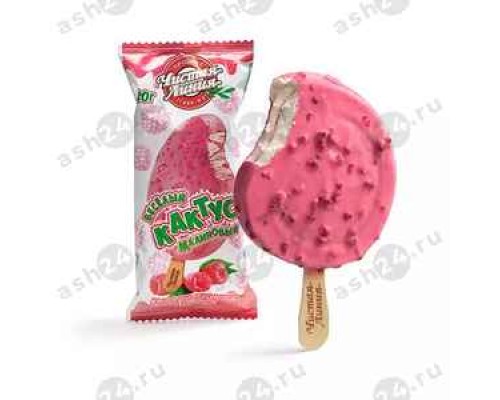 Мороженое ЧИСТАЯ ЛИНИЯ кактус малиновый 80г