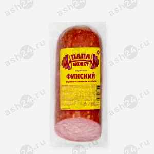 Мясные изделия Колбаса ПАПА МОЖЕТ финский 350г (штука)