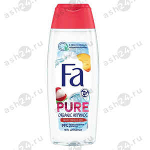 Гель для душа FA pure organic абрикос 250мл