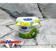Йогурт САВУШКИН киви-крыжовник 2% 120г стакан