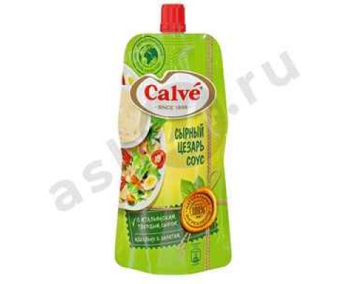 Бакалея Соус CALVE сырный цезарь 230г м/у