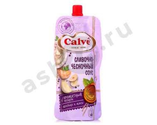 Бакалея Соус CALVE сливочно-чесночный 230г м/у