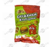 сухарики ХЛЕБАРИКИ бургер с коклеткой 40г
