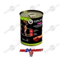 Паштет для кошек KAPLAN цыпленок 340г ж/б