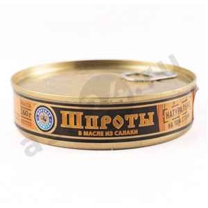 Бакалея Консервы Шпроты МОРСКАЯ ДЕРЖАВА 160г ж/б