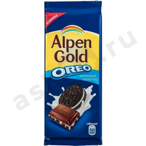 Сладости Шоколад АЛЬПЕН ГОЛД oreo 85г