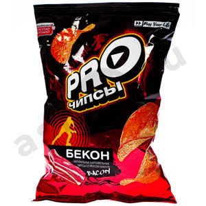 Чипсы PRO бекон 60г