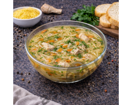 Первые блюда Суп с вермишелью (300г)