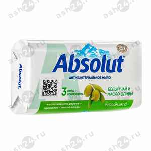 Крем-мыло ABSOLUT белый чай и масло оливы 90г
