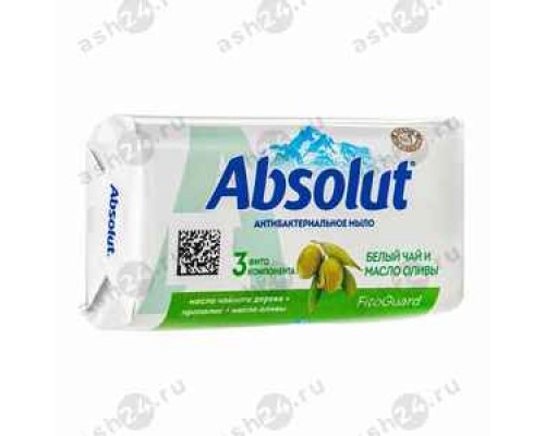 Крем-мыло ABSOLUT белый чай и масло оливы 90г