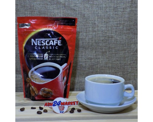Кофе NESCAFE CLASSIC с молотой арабикой 75г м/у