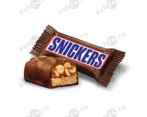 Конфеты вес Сникерс
