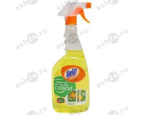 Средство для стекол HELP лимон 750мл