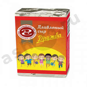 Молочные продукты Сыр плавленый ДЖАНКОЙ дружба 90г (1081)