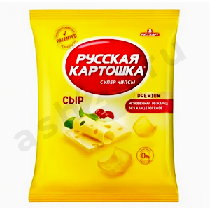 Чипсы РУССКАЯ КАРТОШКА сыр 140г