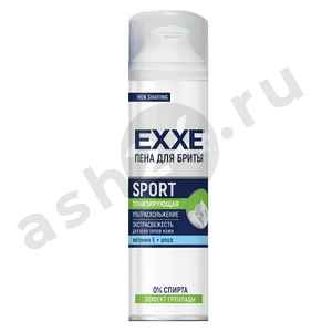 Пена для бритья EXXE sport тонизирующая 200мл