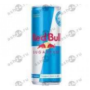 Напитки Энергетик REDBULL без сахара 0,25л ж/б (2664)