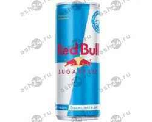 Напитки Энергетик REDBULL без сахара 0,25л ж/б (2664)